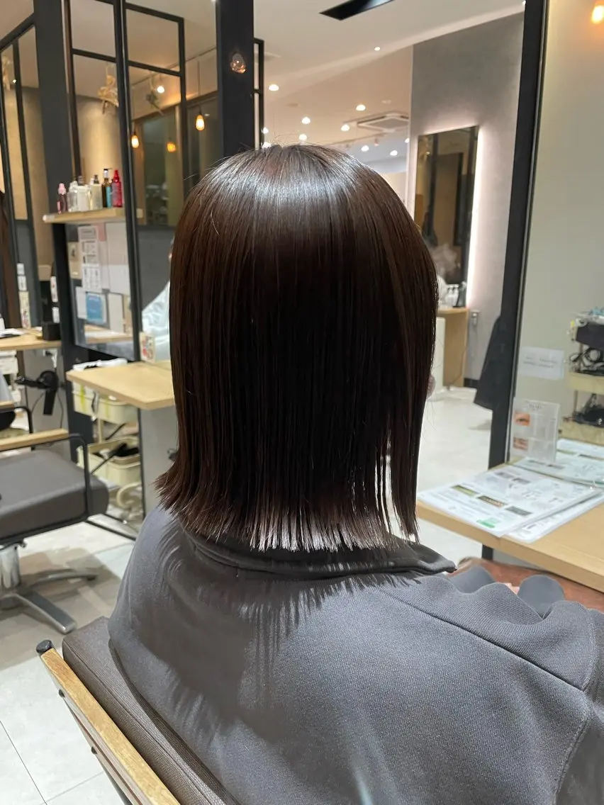 ショート ボブ 外ハネヘア 大橋 広人/kum川越のヘアスタイル
