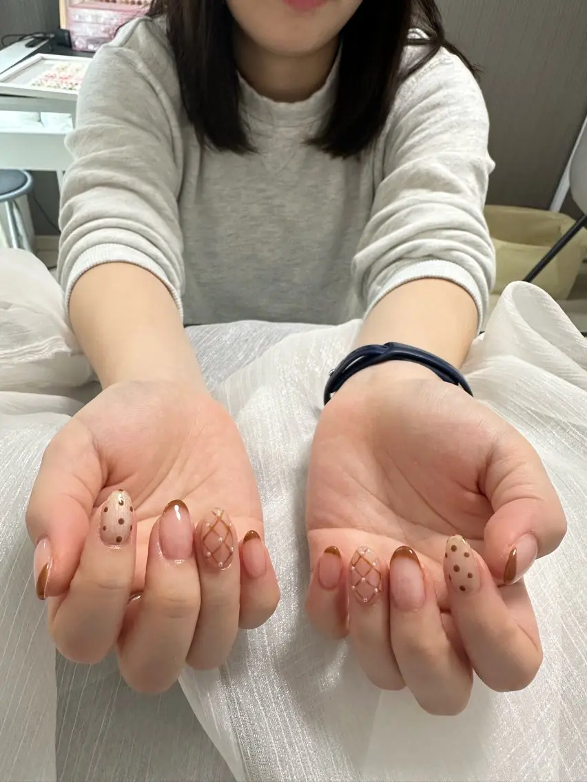 ネイル しょう えんきんのネイルデザイン