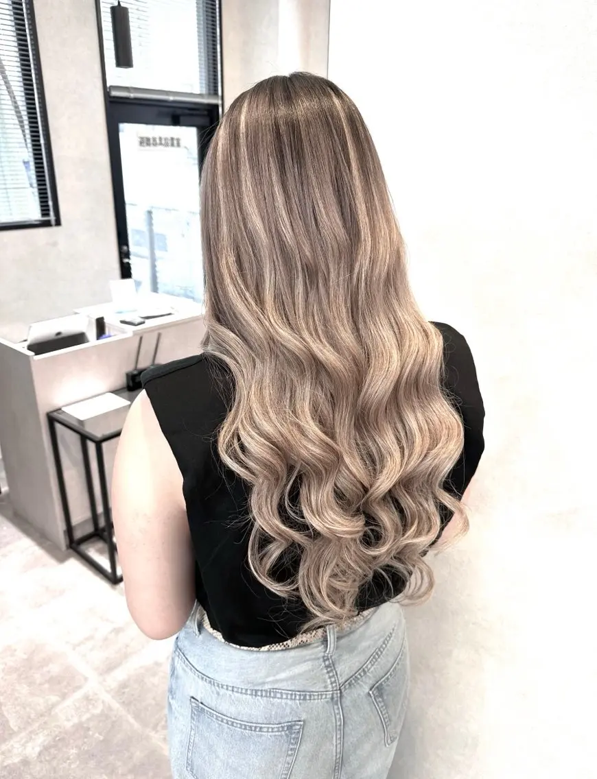 ロング 韓国ヘアーサロン MARIA🐈‍⬛のヘアスタイル