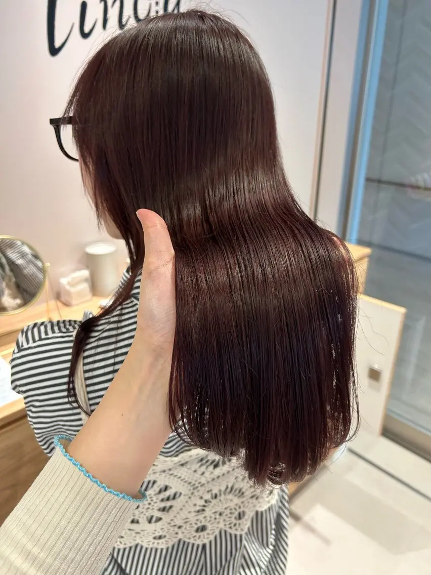 シャンプー＆ブロー＆リタッチの写真