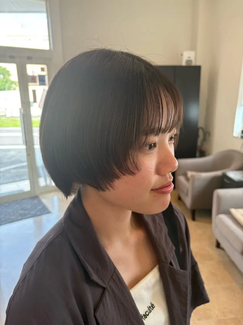 ショート カット 衛藤 澄玲のヘアスタイル