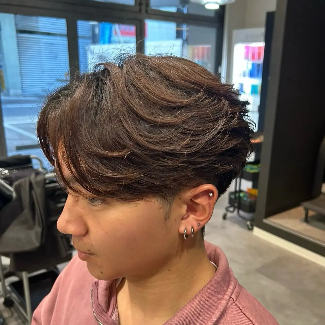 🎉ご新規様限定🎉✂️カット➕🪽フェザーパーマ🪽3000円‼️の写真
