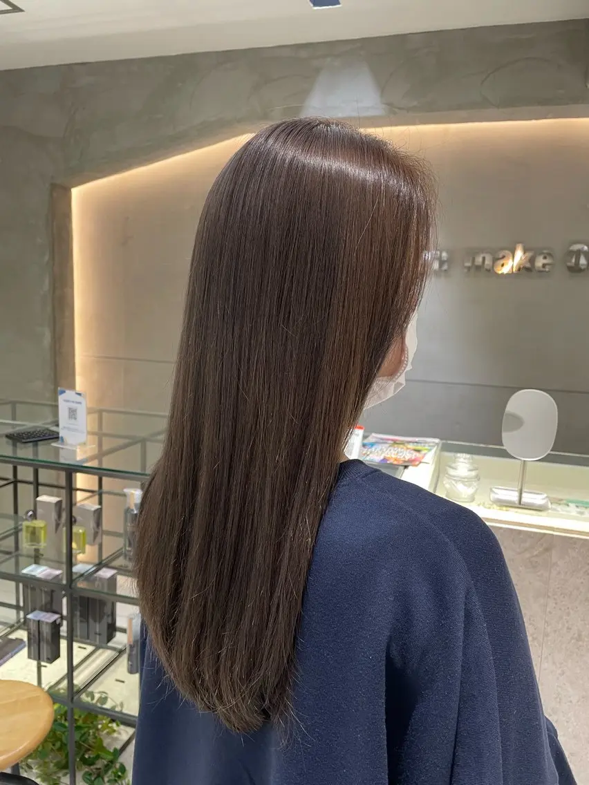 🍒ˊ˗ 艶カラー+COREMEトリートメント🥣✨の写真