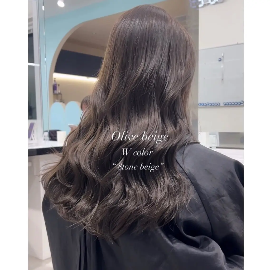 ロング ヘアカラー 透明感ベージュ 🎀Sayaka🎀のヘアスタイル