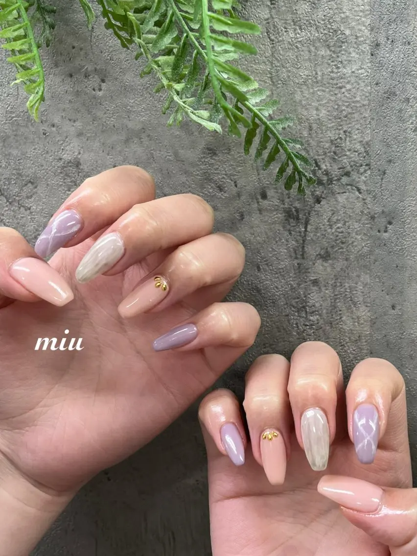 ネイル ハンドネイル miu nail 🐾mihoのネイルデザイン