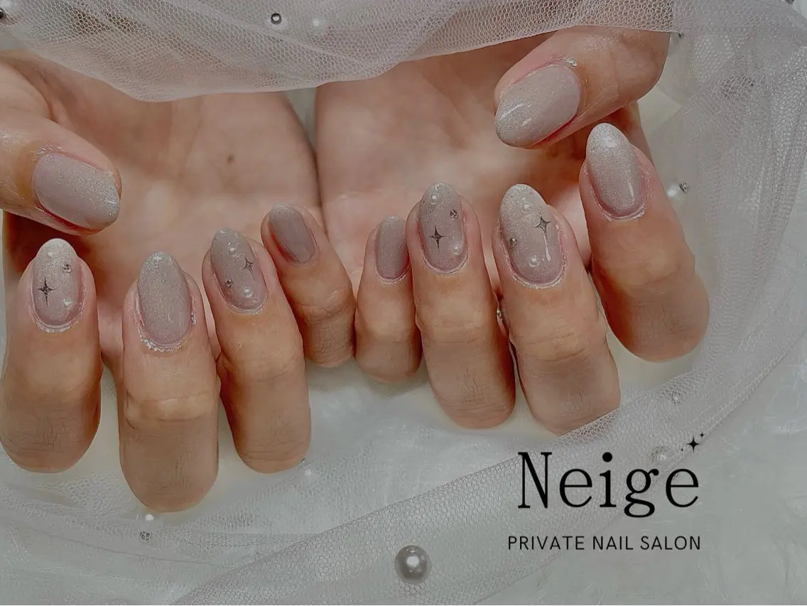 ネイル ハンドネイル Neige‪𓂃ai ＊梅津 / 松尾のネイルデザイン