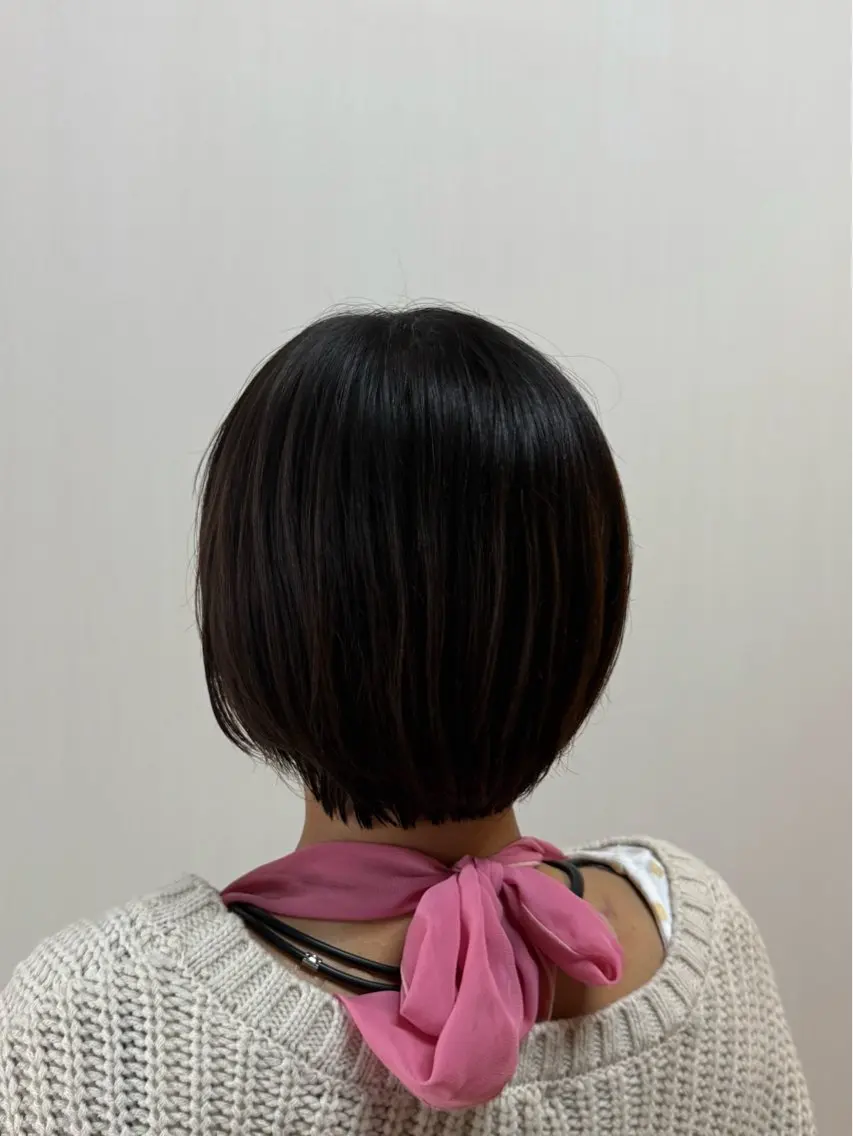 ショート ショートボブ ボブ ショートヘア カット トリートメント 似合わせカット/ボブ ナチュラルメンズヘアのヘアスタイル