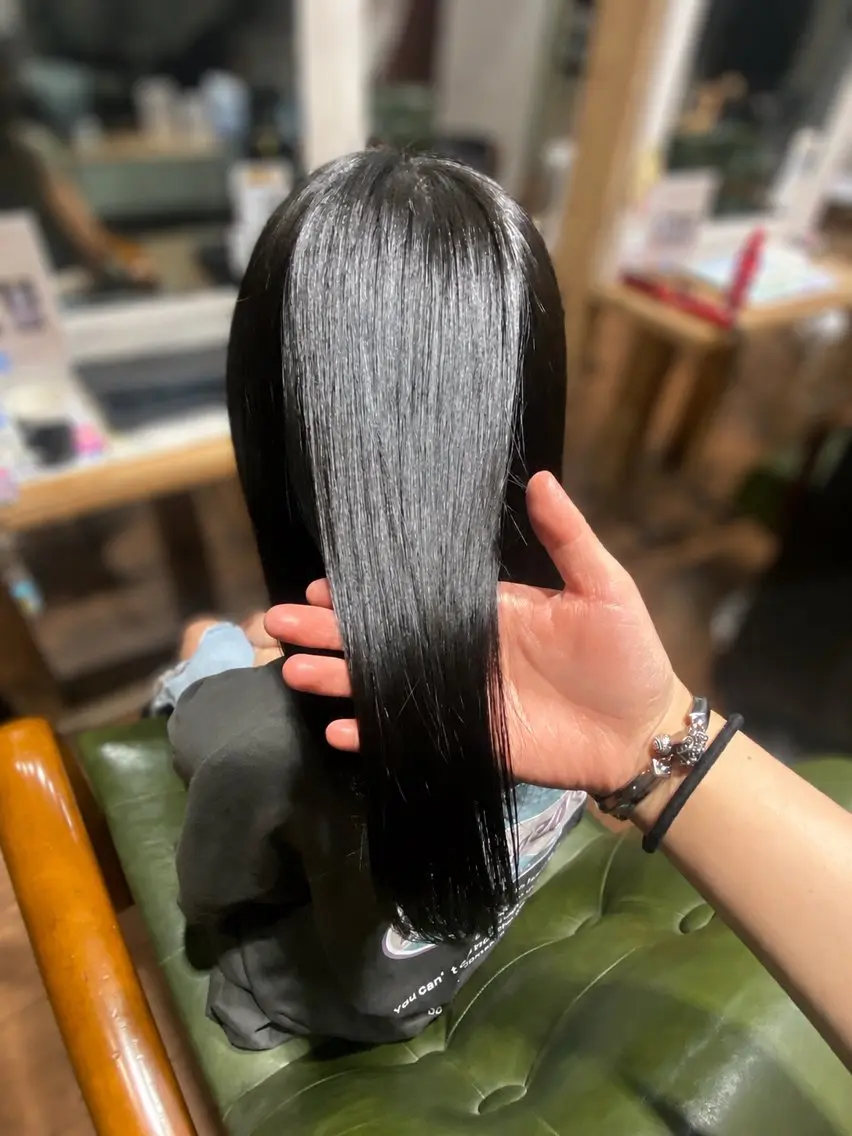 ミディアム カラー ヘアカラー トリートメント 🌳大森Wailea SARA🌳のヘアスタイル