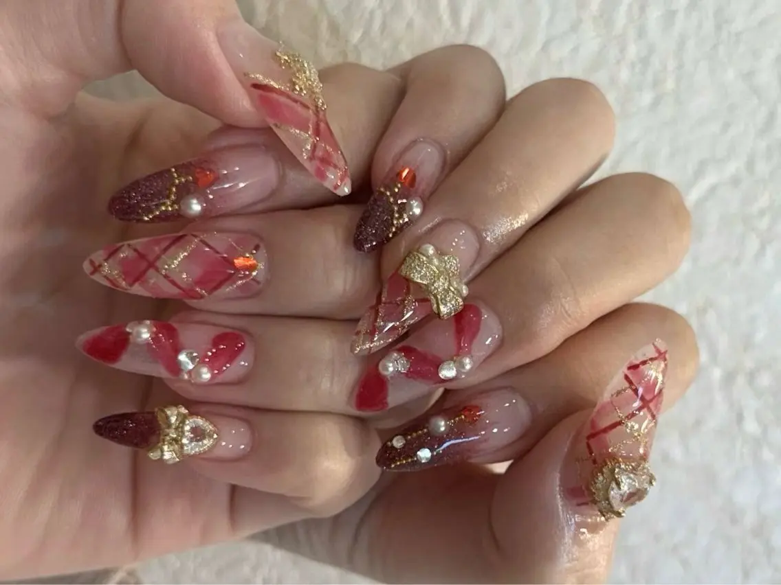 ネイル アートネイル フラワーネイル フットネイル ジェルネイル マグネットネイル Babarla nailのネイルデザイン