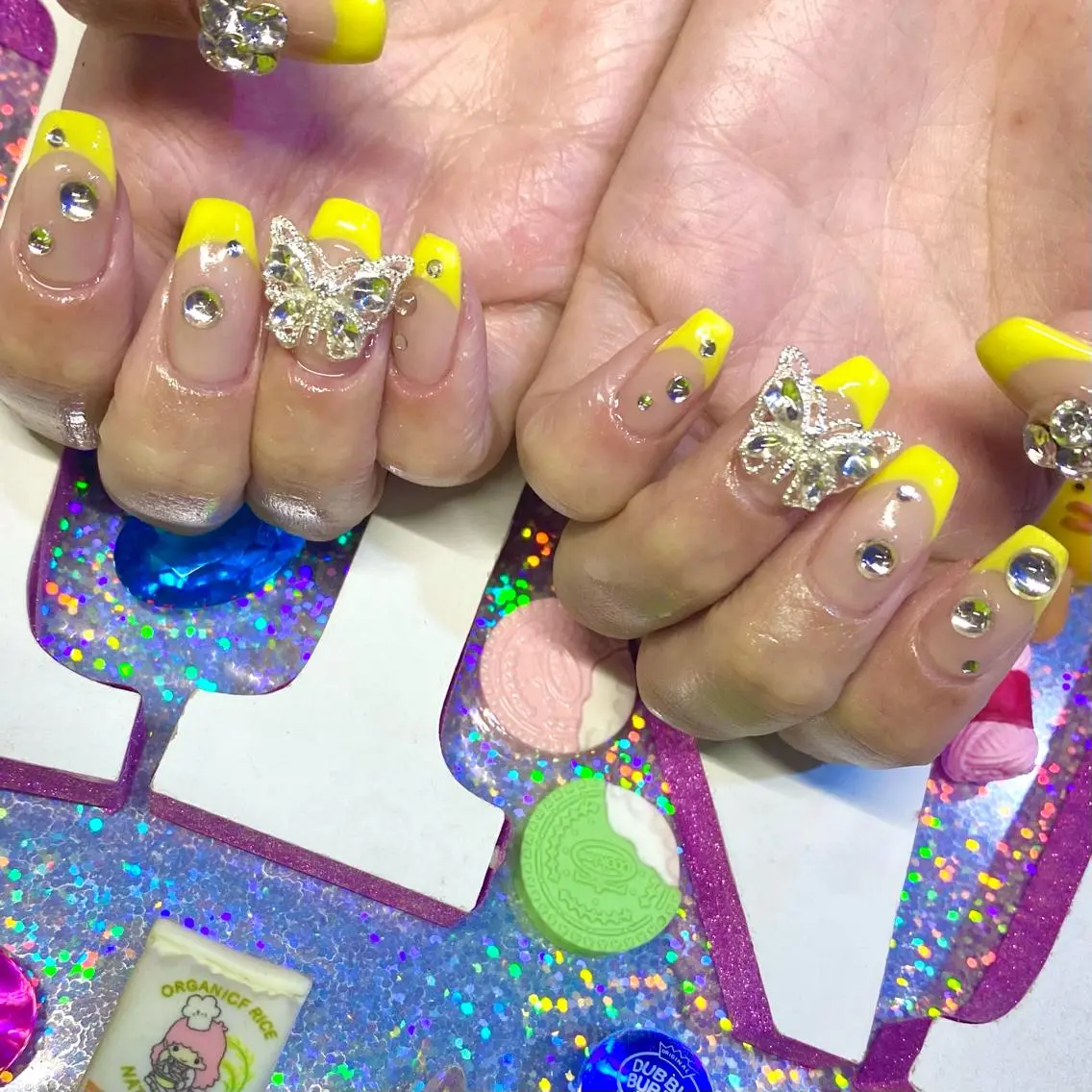 ネイル アートネイル クリアネイル ジェルネイル ニュアンスネイル オフィスネイル 8appy YUKITIN.Bのネイルデザイン