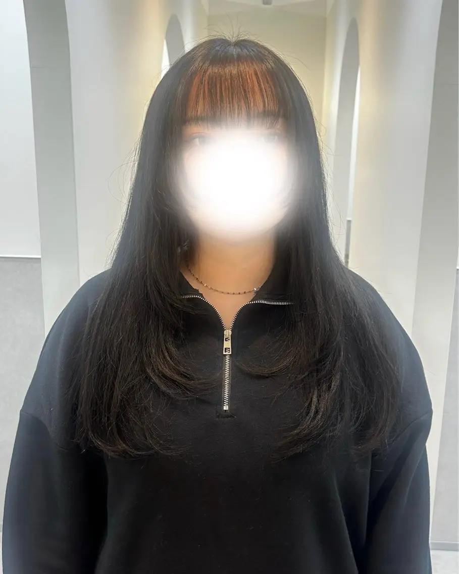 ロング レイヤーカット 似合わせカット カット トリートメント Nanaha /レイヤーカットのヘアスタイル