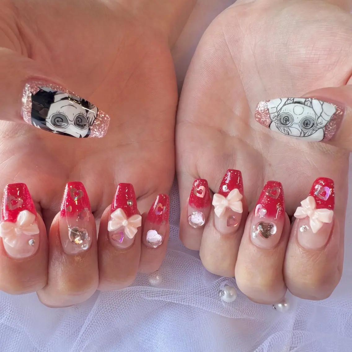 ネイル 持ち込み ハンドネイル nail salon e'mu💐のネイルデザイン