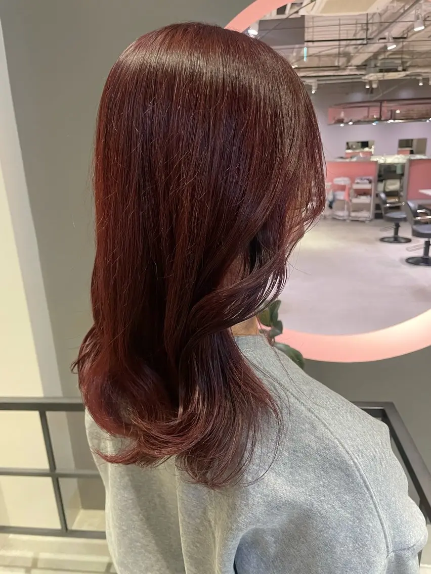カラー ヘアカラー ないとう ゆうかのヘアスタイル
