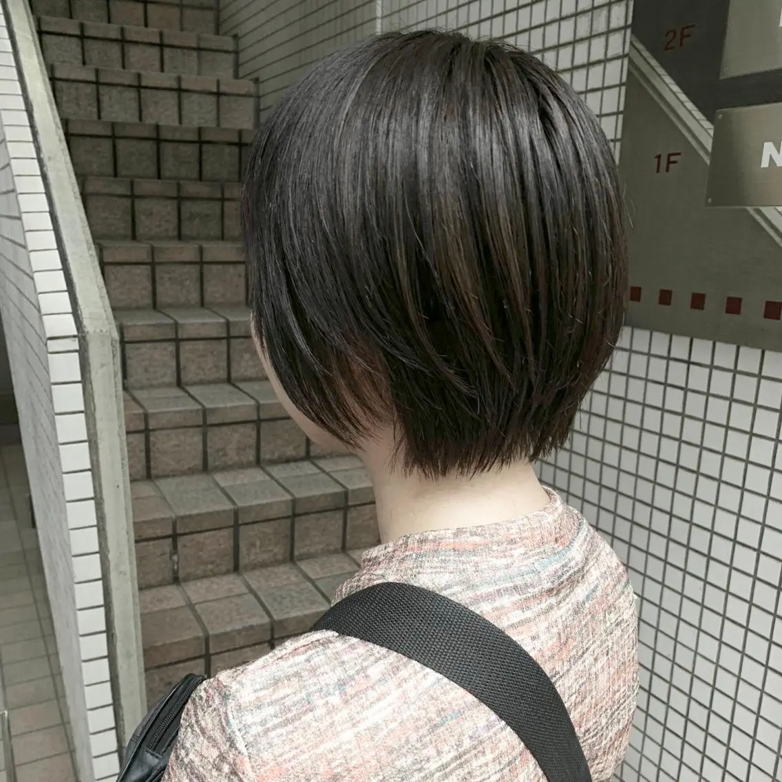 ショート 🫧透明感カラー/ ボブ/小笠原汐海🪽のヘアスタイル