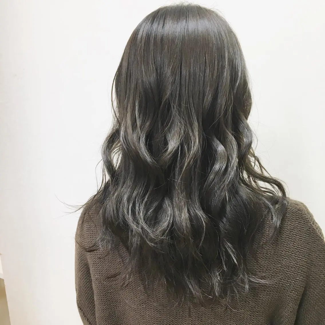 ロング 前田 菜奈子のヘアスタイル
