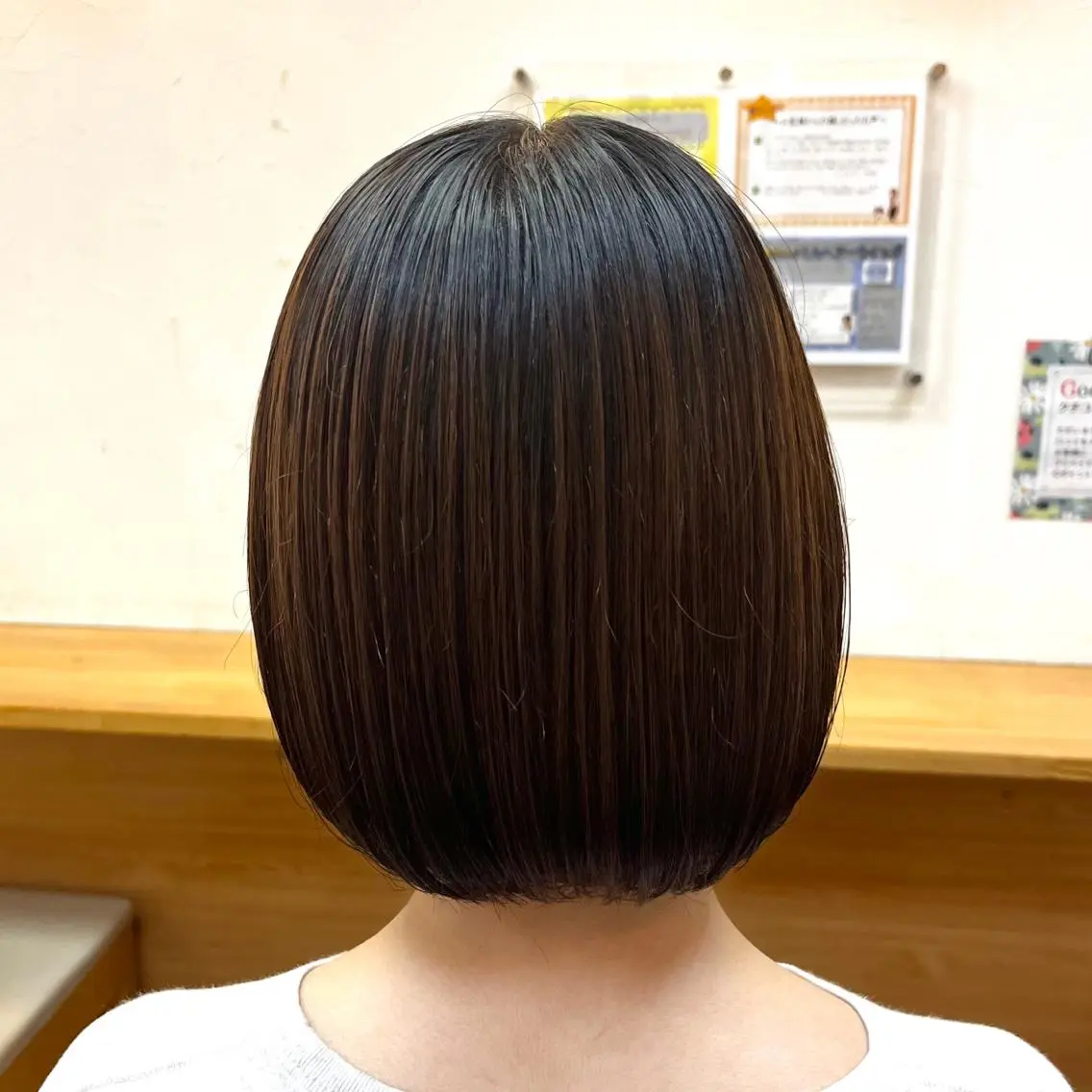 ショート ボブ 冨田 豊のヘアスタイル