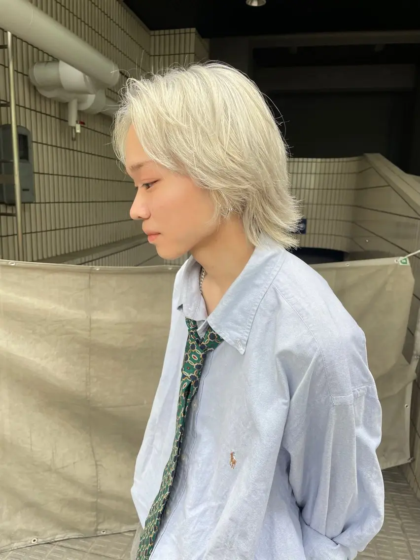 【メンズ限定✨】ダブルカラー（ブリーチあり）🧔🏾‍♂️の写真