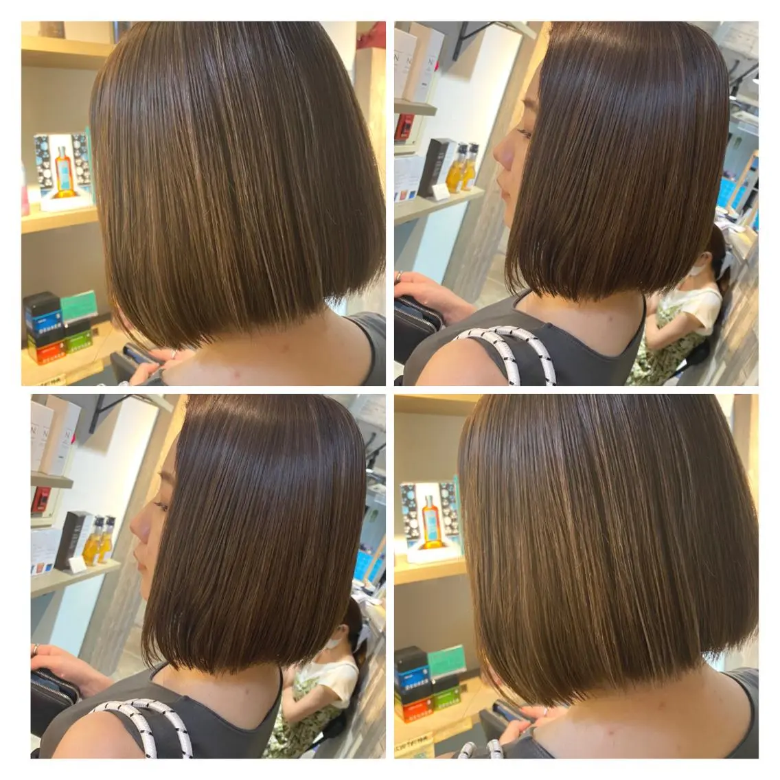 ショート レイヤーカット×髪質 改善💎HARUKAのヘアスタイル