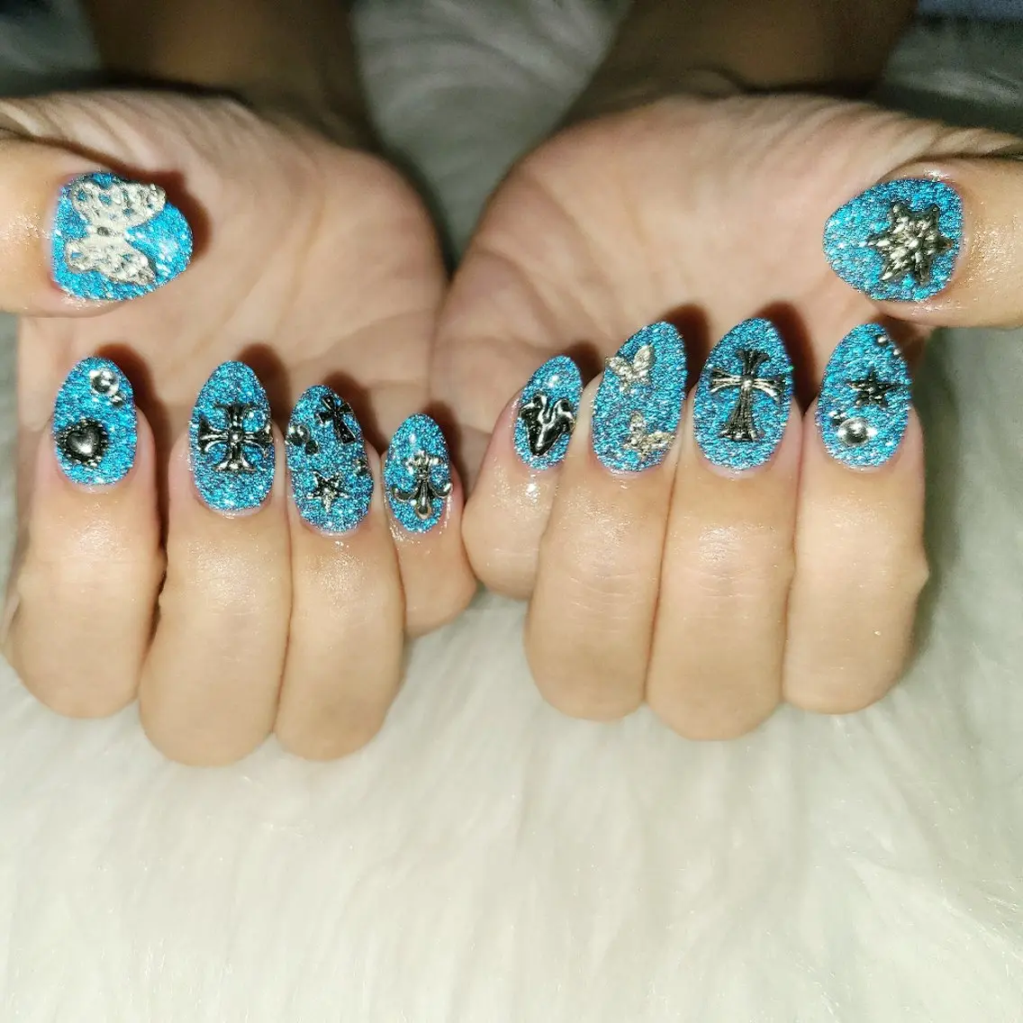 ネイル フラッシュネイル ハンドネイル Lily Eye&Nailのネイルデザイン