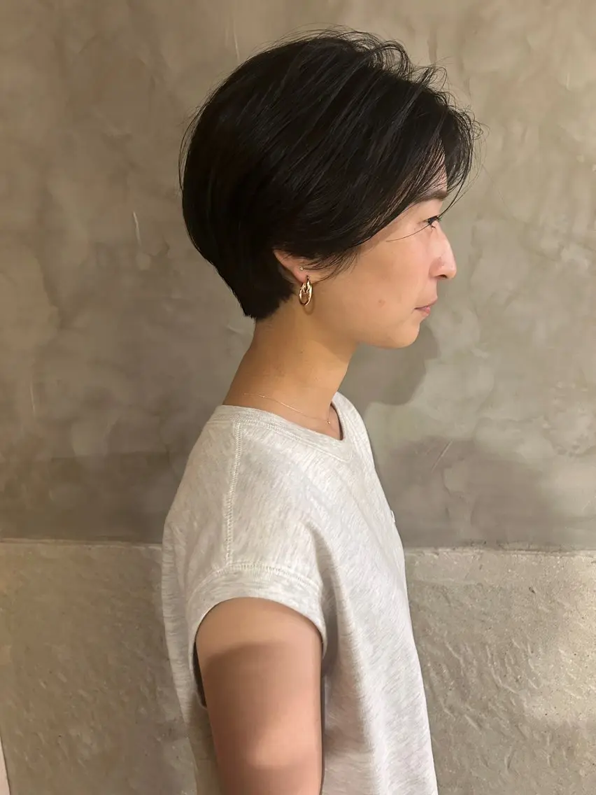 ショート カラー ハンサムショート ショートヘア カット ヘアカラー トリートメント ayane⭐️ボブ・ ショート・パーマのヘアスタイル
