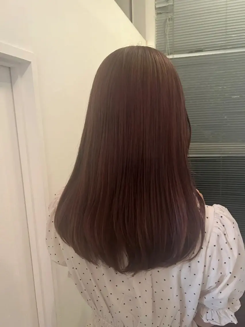 かがやしづ ⭐️カラーモデルのヘアスタイル