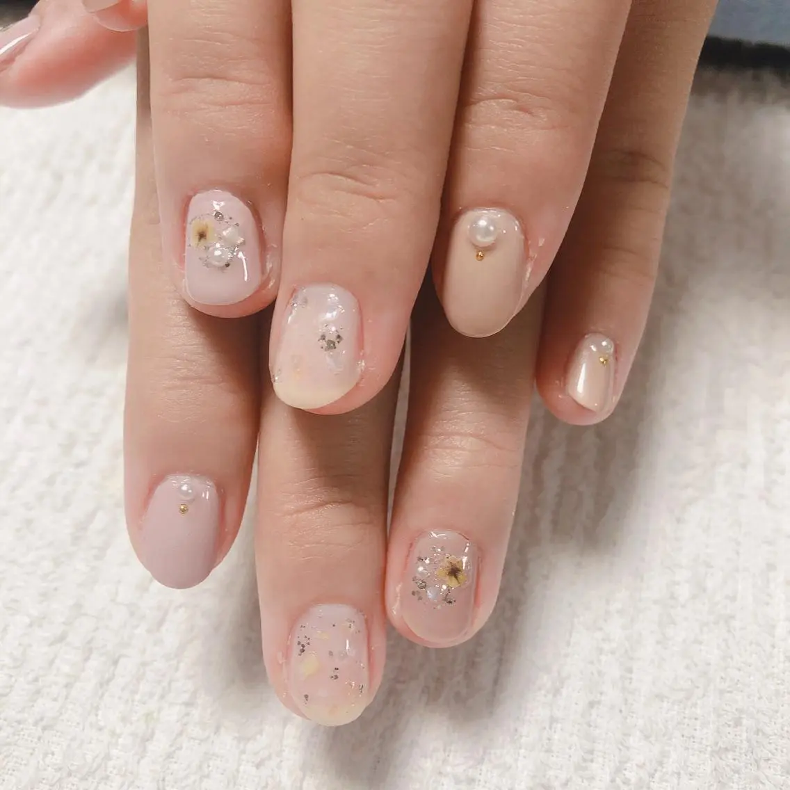 ネイル ピンク 結城 怜菜のネイルデザイン