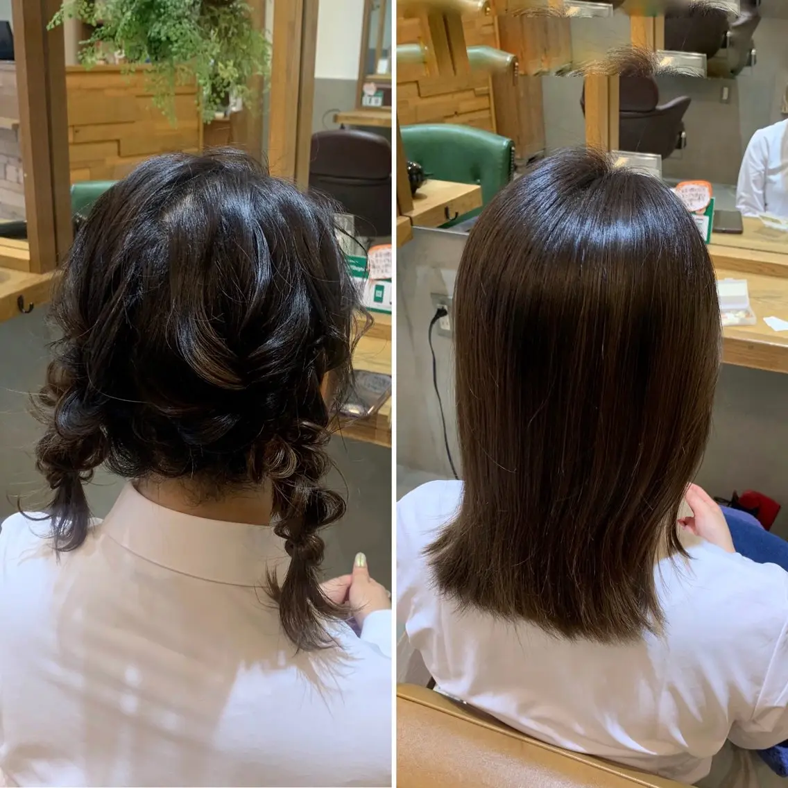 セミロング ヘアアレンジ ✂️RIKUKI🎨 【駒込美容師🎀】のヘアスタイル