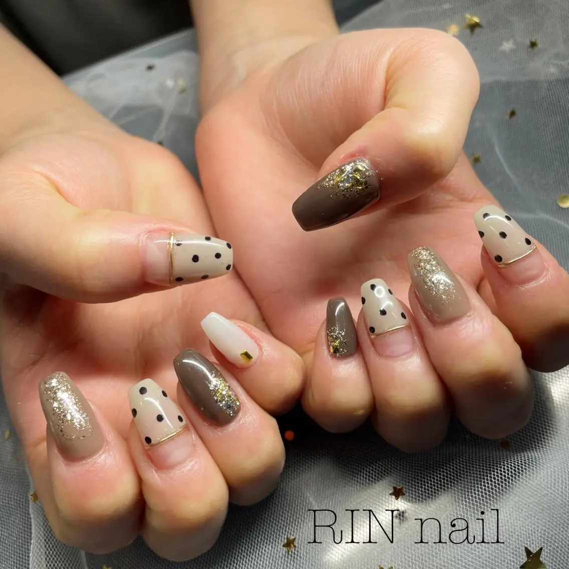 ネイル ハンドネイル ハンドケア RIN HOMEnailのネイルデザイン