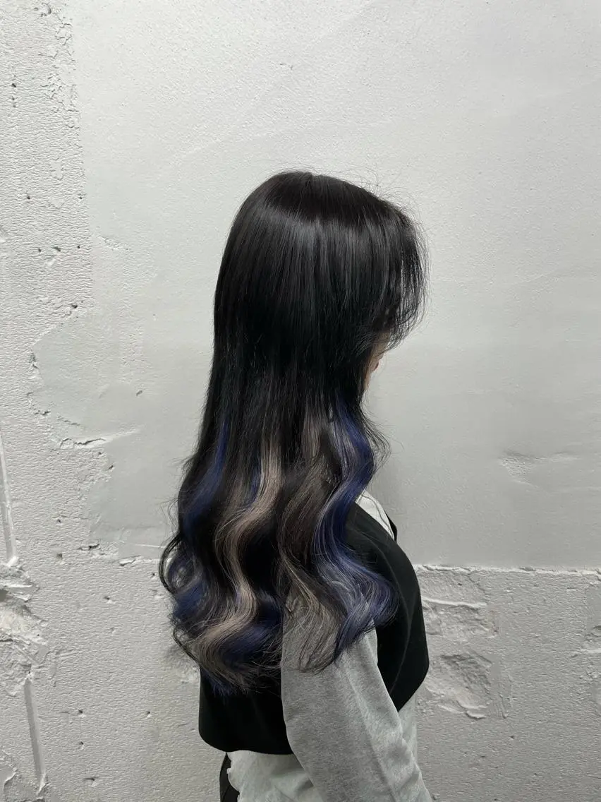 🌈最高品質人毛100%シールエクステ40本🌈の写真