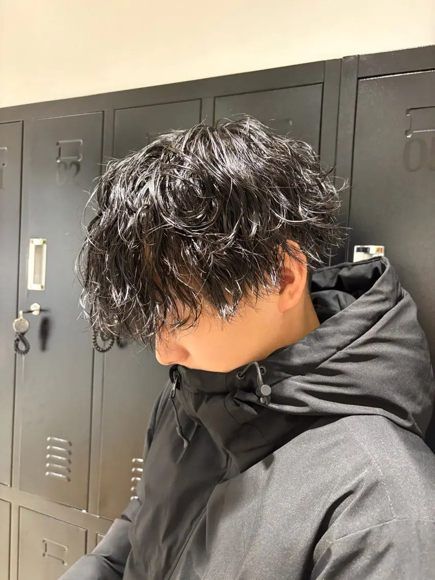 パーマの写真