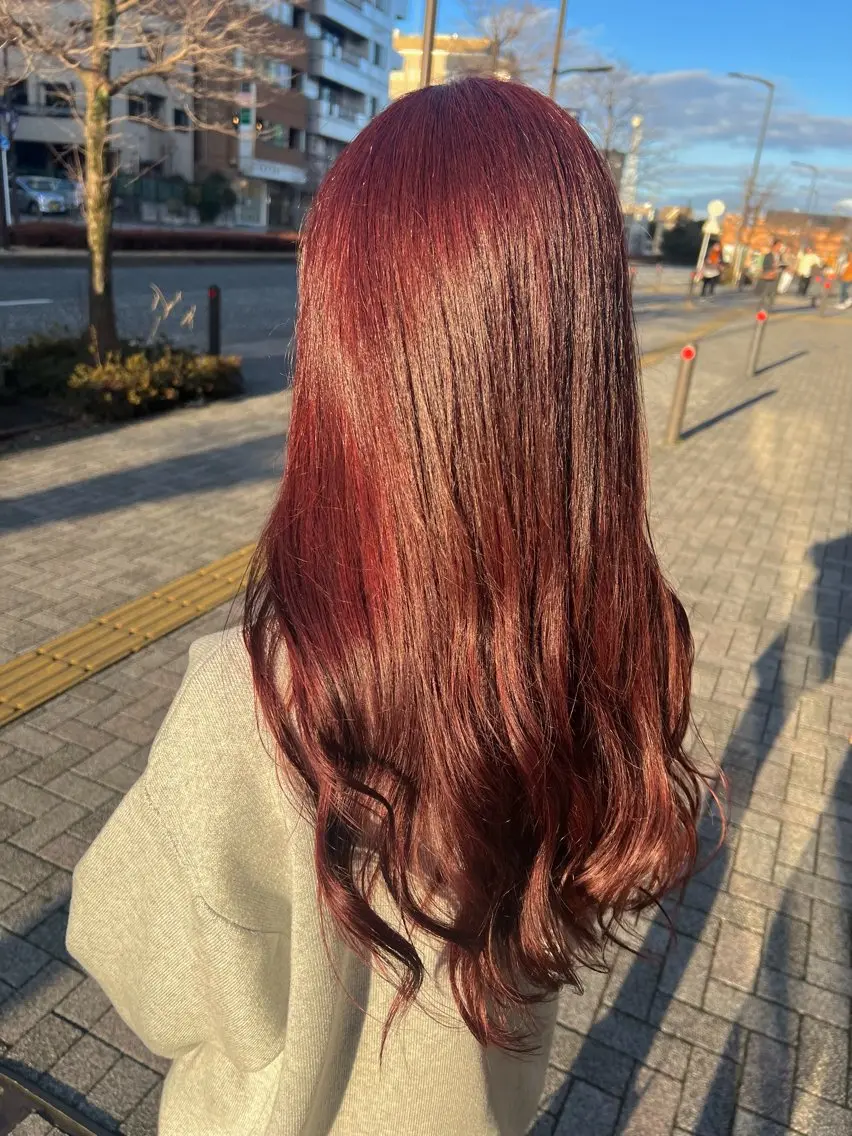 カラー ヘアカラー ＊カラー・パーマ＊ 植松彩音のヘアスタイル