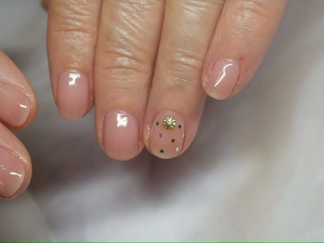 【初回限定】ダイヤモンド1石付き!初めてのダイヤモンドネイルコース💎の写真