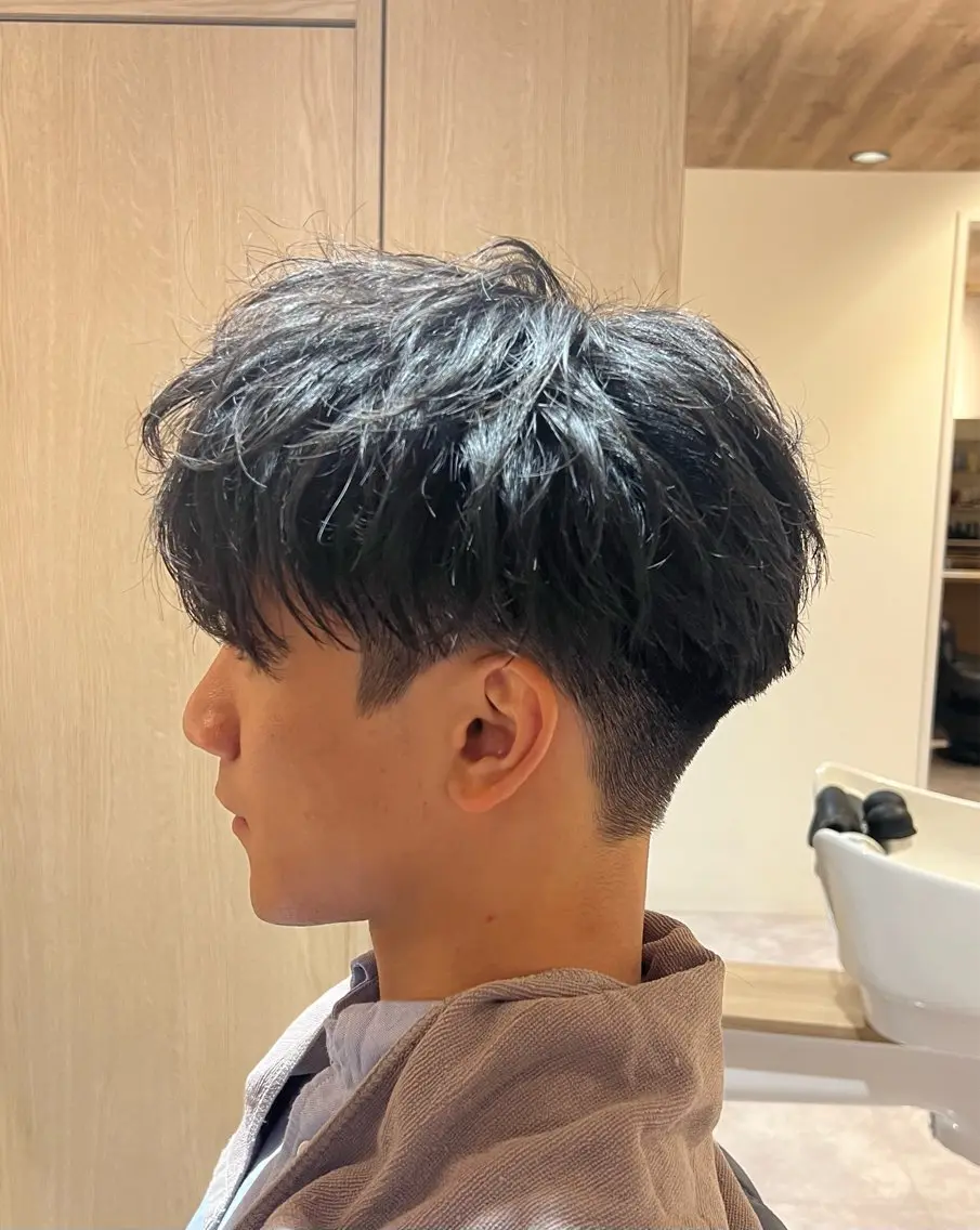メンズ マッシュ 増田 恵冴のヘアスタイル