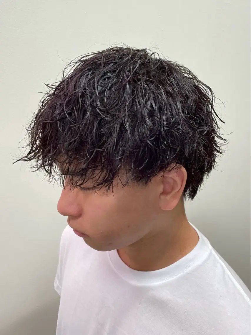 パーマ カット パーマ 🔥メンズカット🔥 パーマ⚡️松永のヘアスタイル