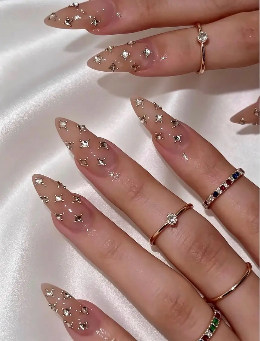 ネイル 長さ出し フレンチネイル グラデーション 韓国ネイル ロングネイル ハンドネイル Josie nail salonのネイルデザイン