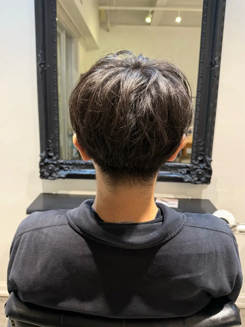ショート メンズ フジイ トモミのヘアスタイル