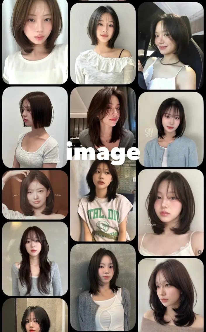ミディアム 及川 咲和のヘアスタイル