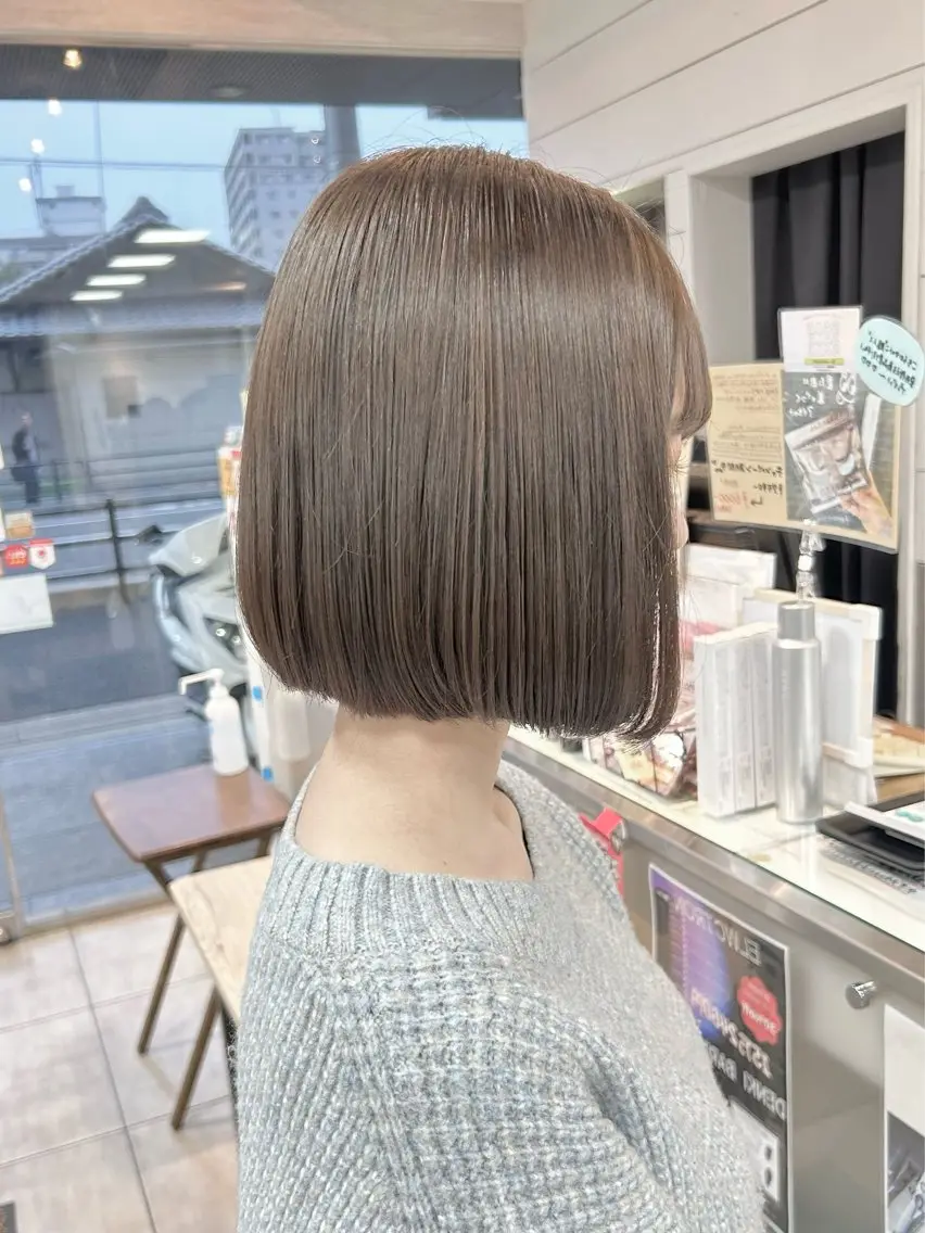 ショート カット ヘアカラー レイヤー/艶髪カラー 森本くるみのヘアスタイル
