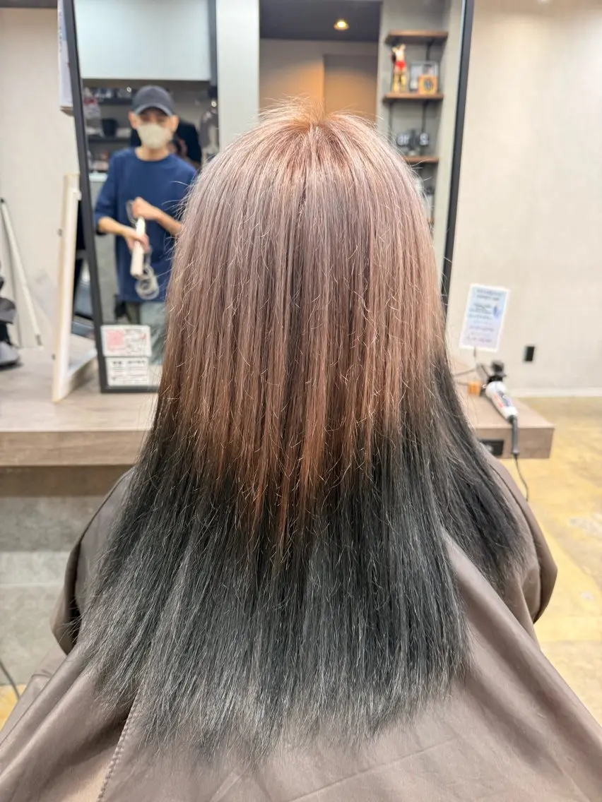 カラー ルシ🎨/ハイトーン デザイン/個性派のヘアスタイル