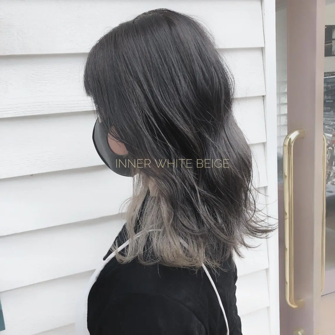 セミロング 山崎 俊介のヘアスタイル