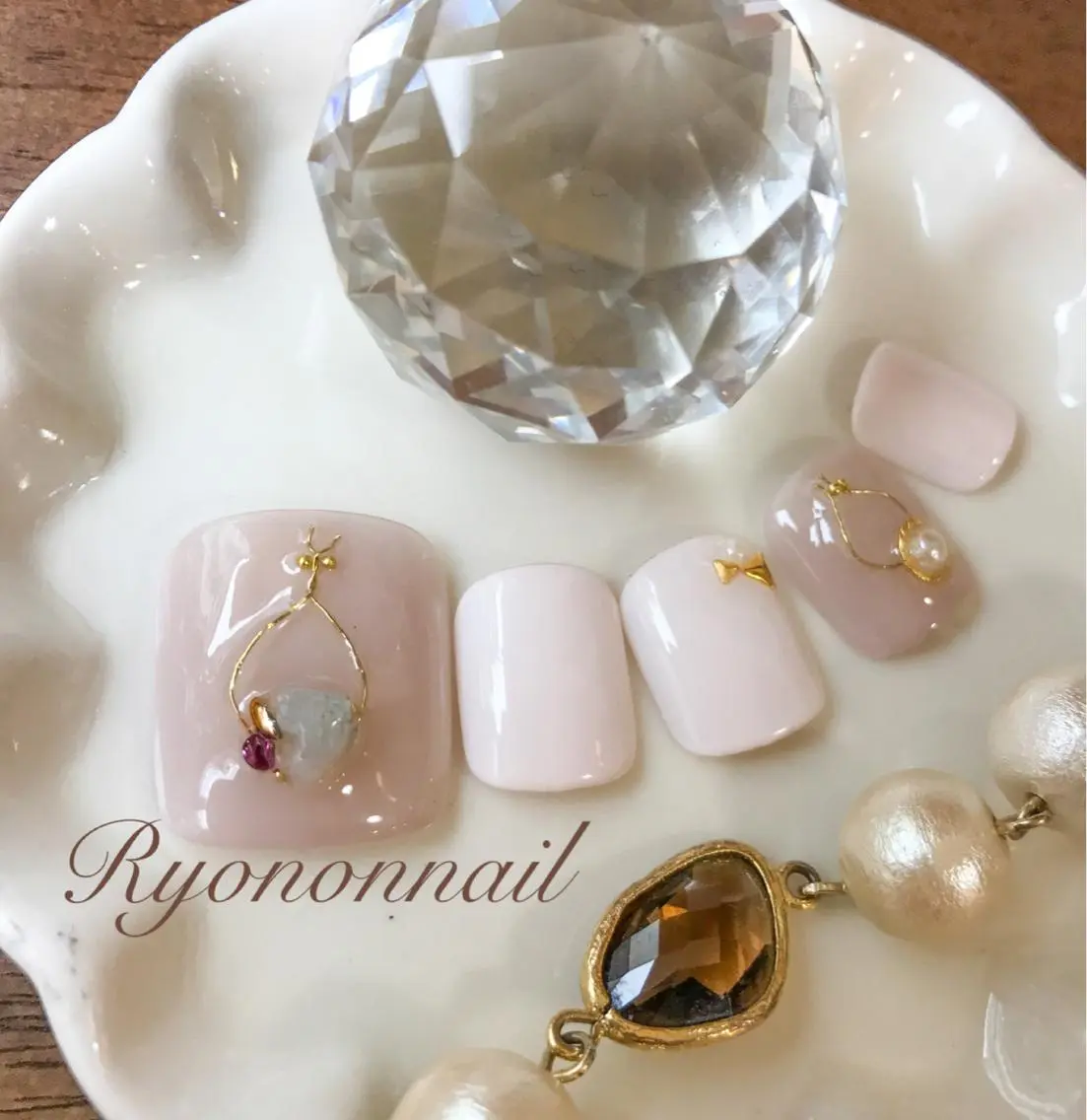 ネイル フットネイル ネイルチップ Ryononnail 上谷典子のネイルデザイン