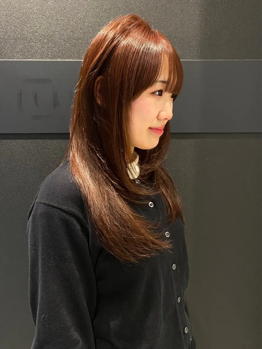 ロング カラー カット ヘアカラー トリートメント mai / linoah˚✧のヘアスタイル