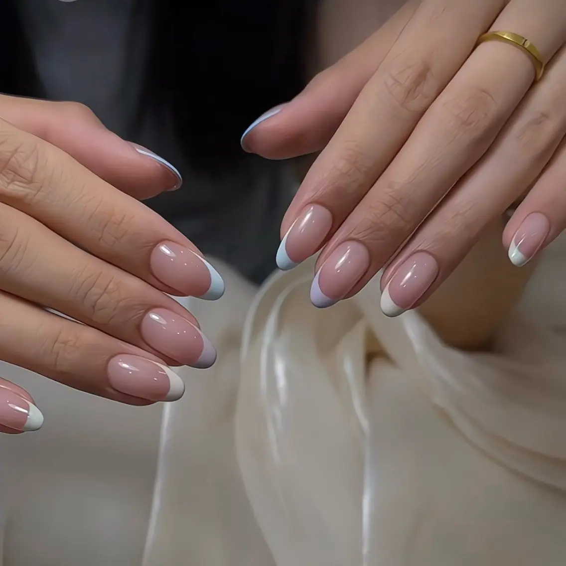 ネイル フレンチネイル ハンドネイル Mirpop nailのネイルデザイン