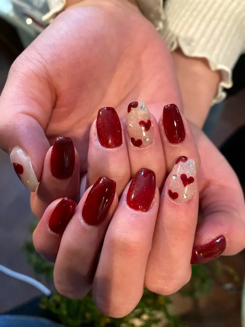 ネイル crystal ⭐︎ colorのネイルデザイン