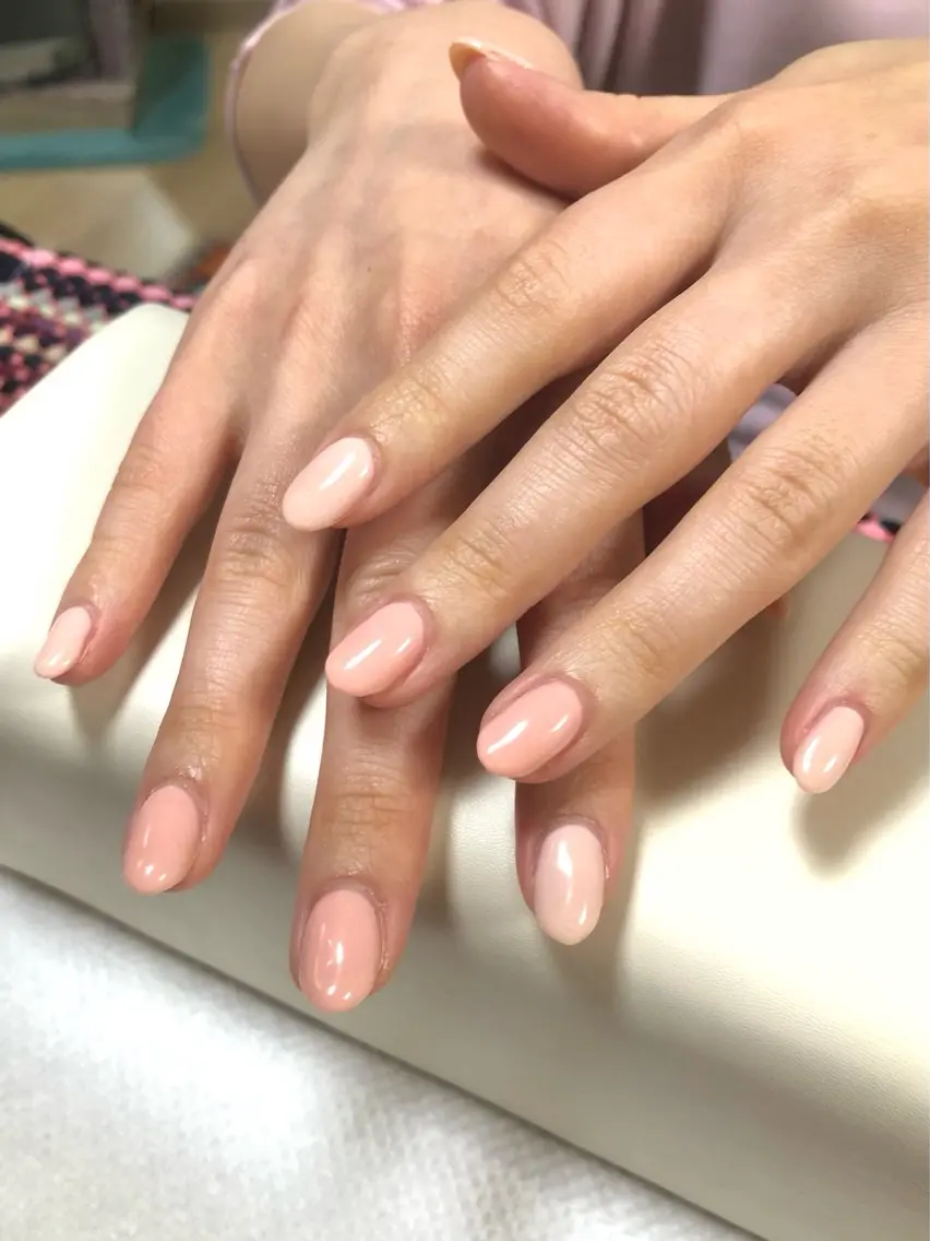 ネイル ニュアンスネイル ワンカラーネイル ハンドネイル salon *meehoのネイルデザイン