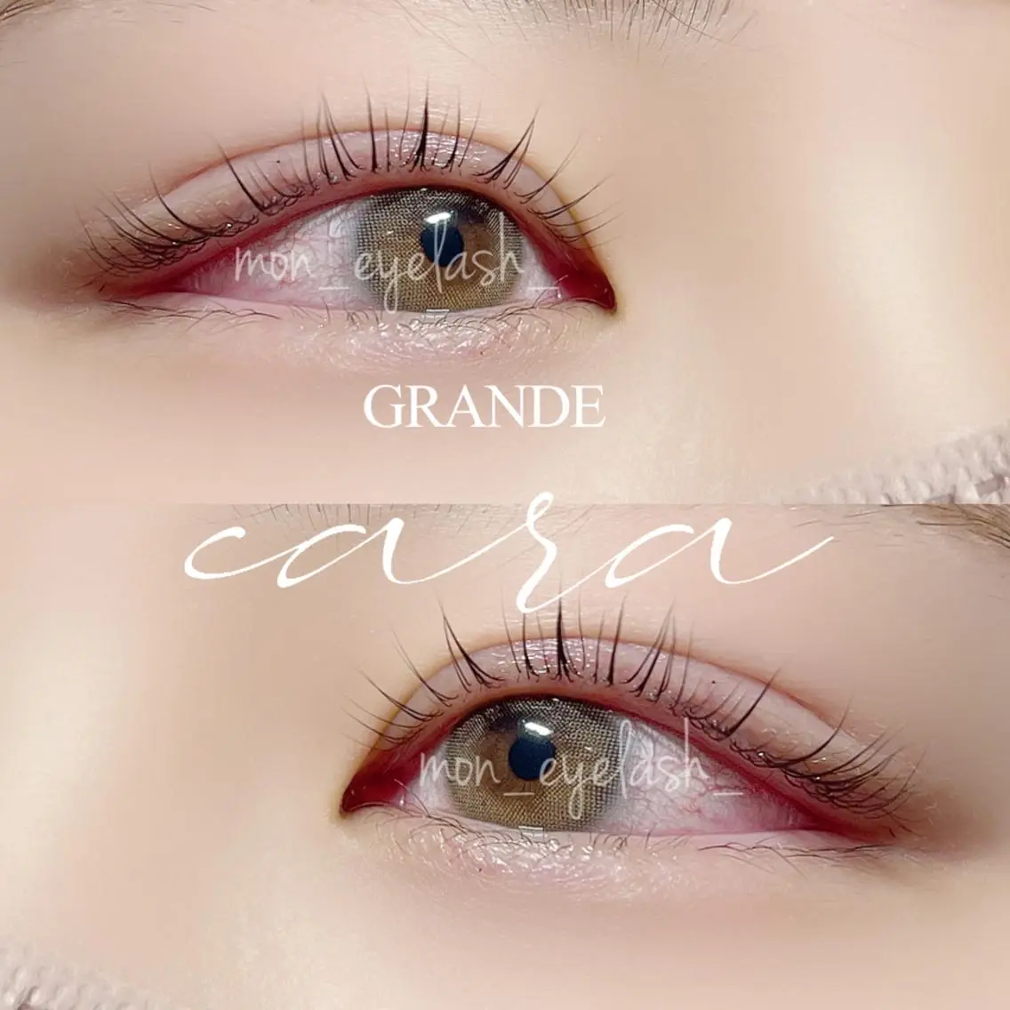 マツエク・マツパ アイブロウ パリジェンヌラッシュリフト マツパ GRANDEcara 栄 Miki🍀のマツエク・マツパデザイン