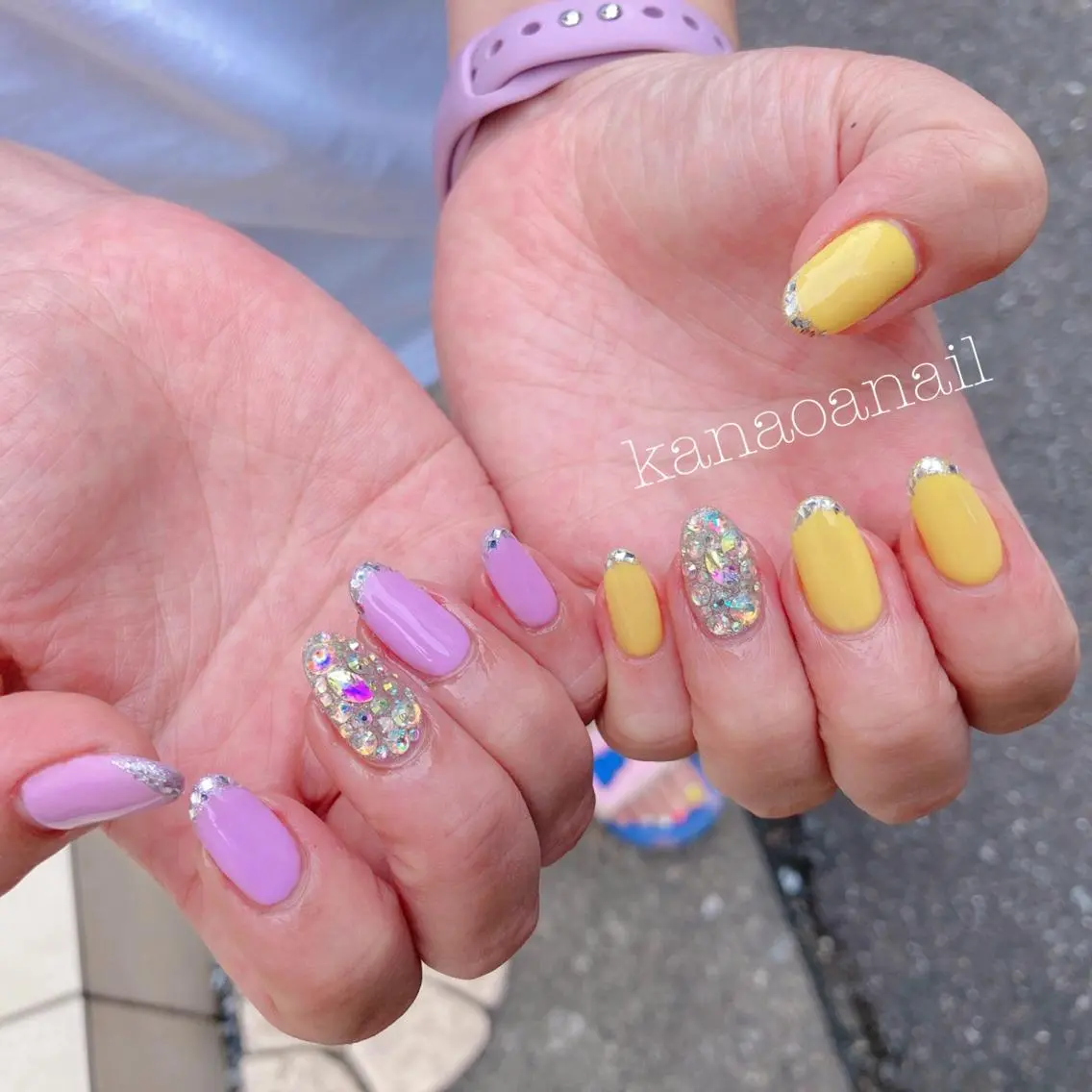 ネイル 地爪育成💅 kanaoanailのネイルデザイン