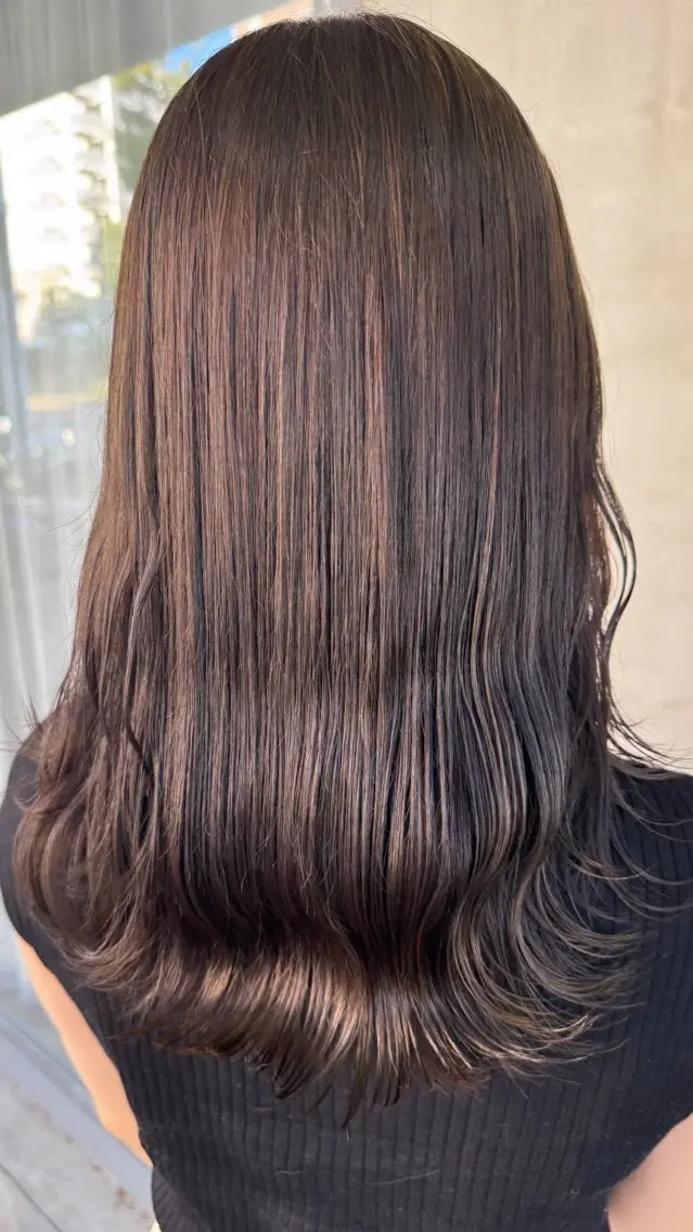ミディアム カラー Mayuka 🩶のヘアスタイル