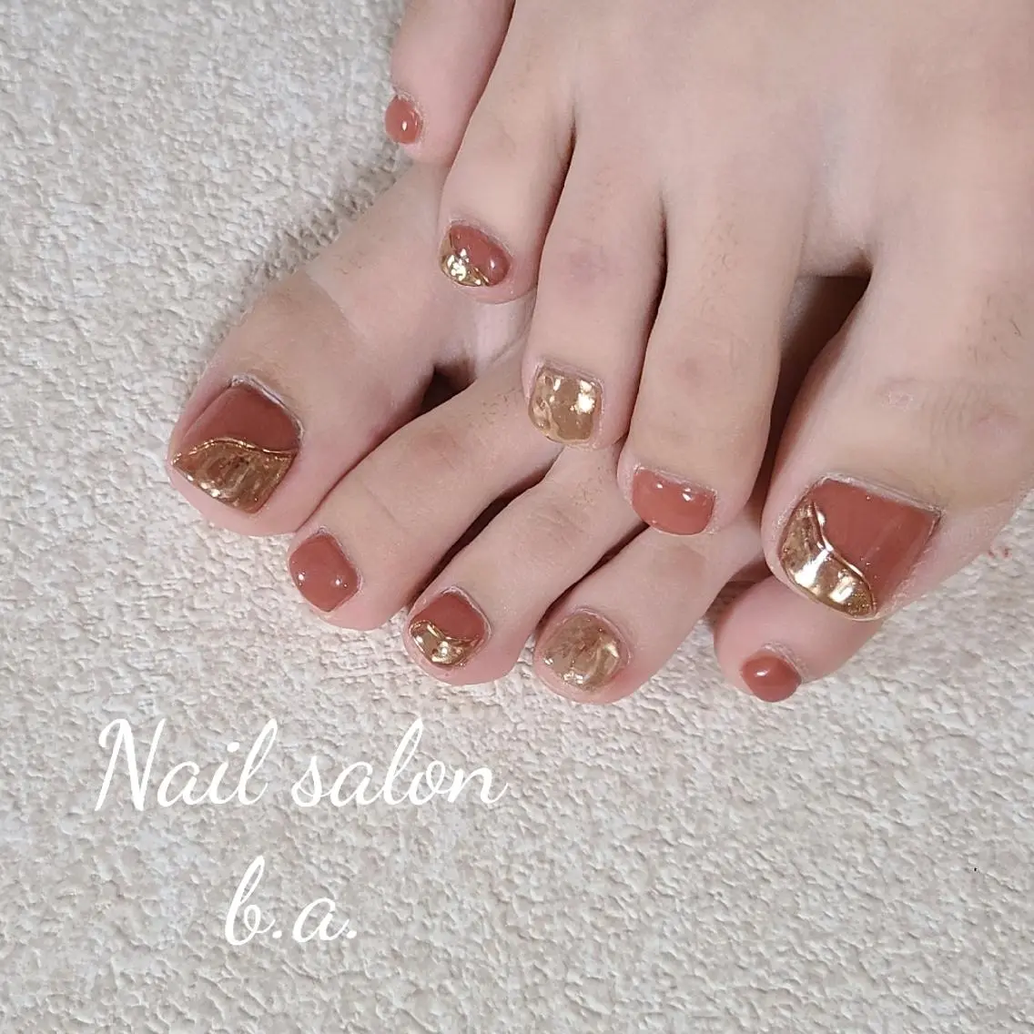 ネイル フットネイル nailsalon b.a.のネイルデザイン