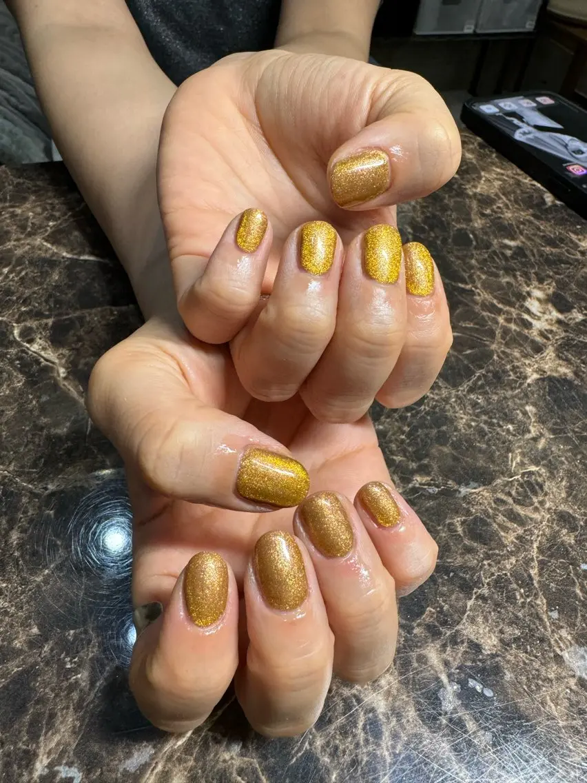 ネイル キラキラネイル ラメ(グリッター) マグネットネイル ハンドネイル IROHA NAIL 北村菜帆のネイルデザイン